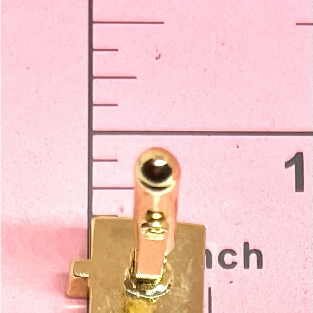 Christian Dior Jade Cuff Links - Picture 4 of 4